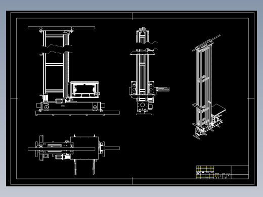 堆垛机结构(DEC)