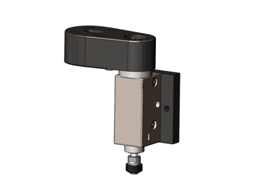 铣床主轴3D模型缩略图