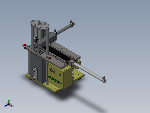 无刷电机转子机壳入橡胶磁条机典型实用结构，夹具设计