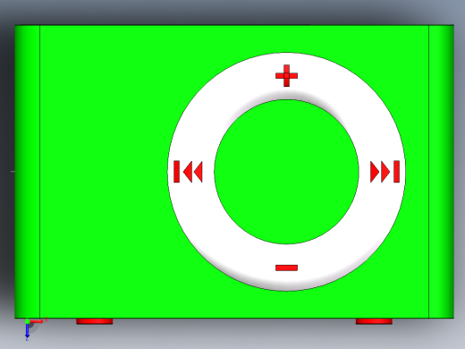 iPod shuffle俯视缩略图