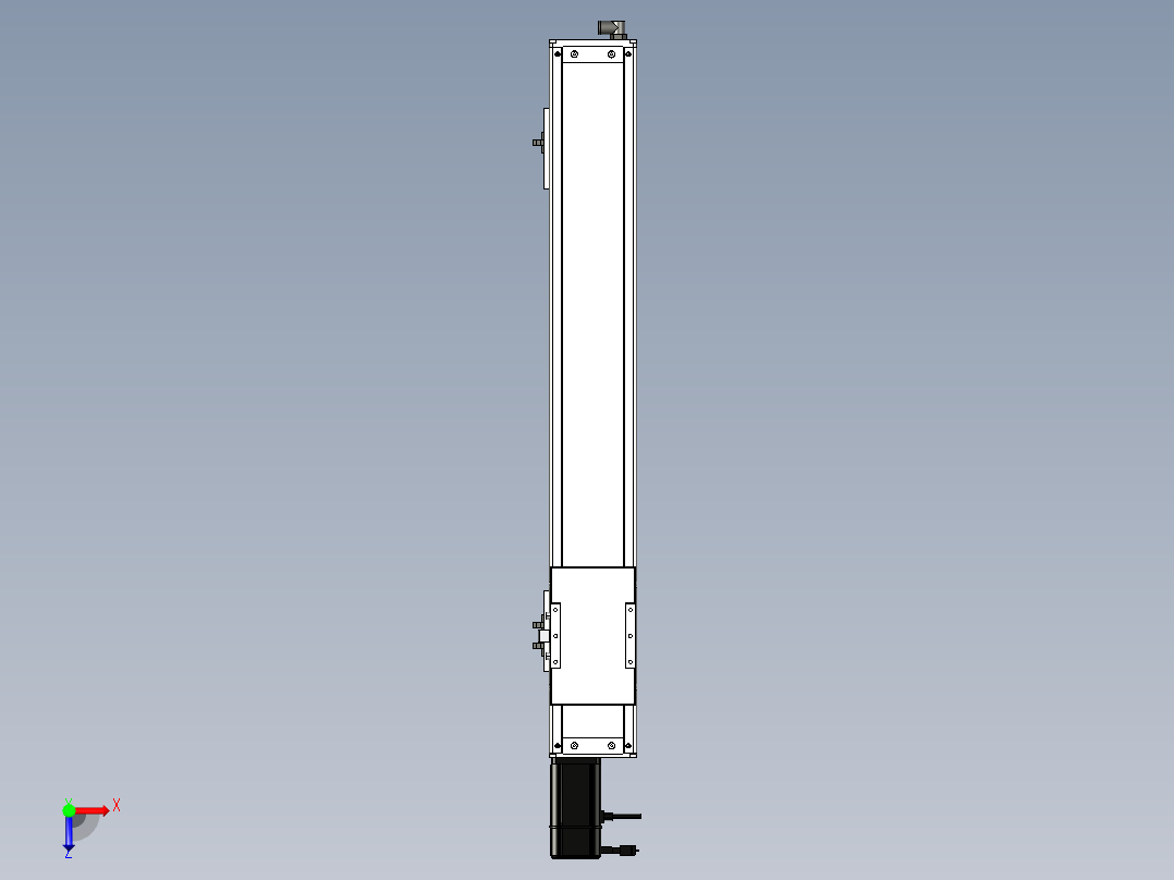 Toyo东佑达直线模组-ECH10-600-BC-400W-C4反俯视图
