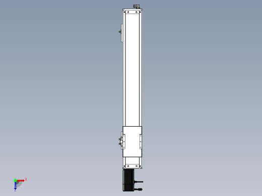 Toyo东佑达直线模组-ECH10-600-BC-400W-C4反俯视缩略图