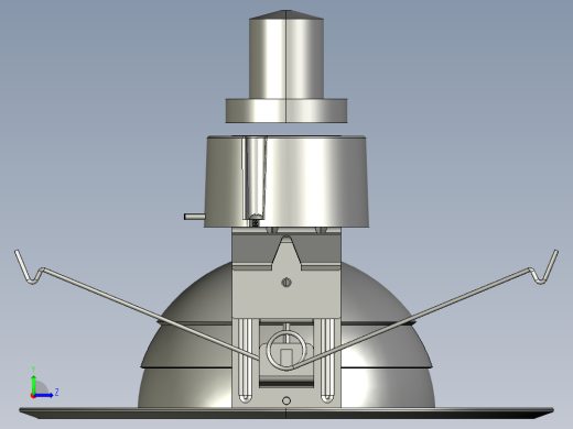 360度旋转LED吸顶灯左视缩略图