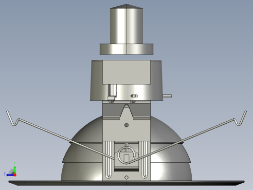 360度旋转LED吸顶灯右视缩略图