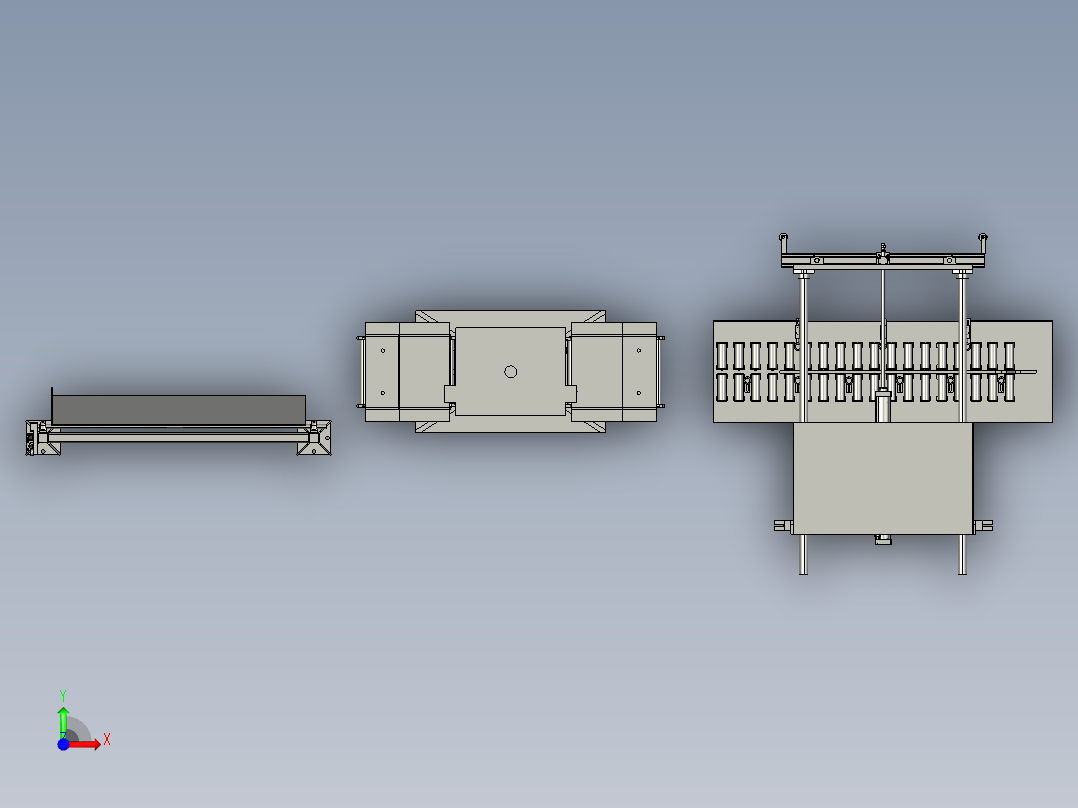 上下料专机前视图