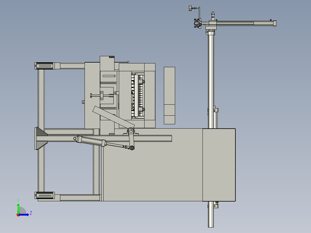 上下料专机左视图
