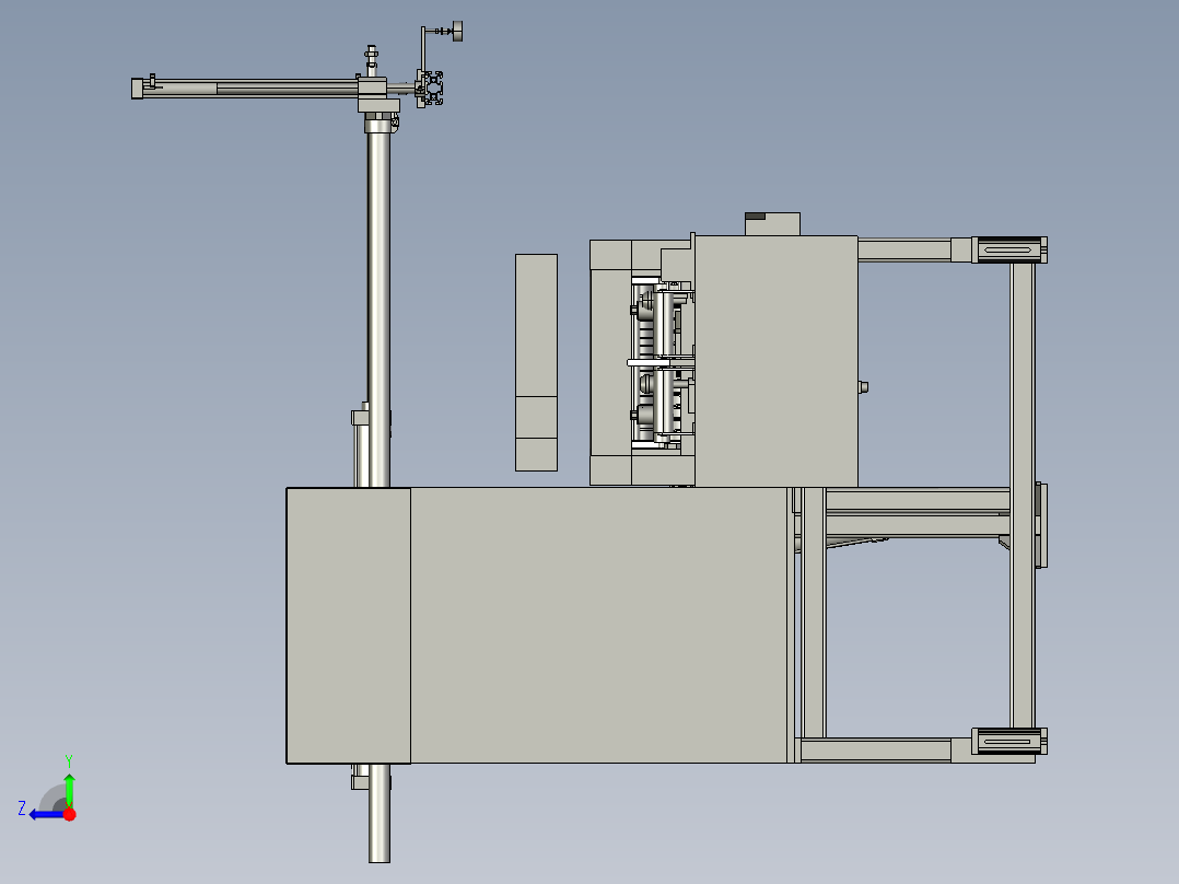 上下料专机右视图