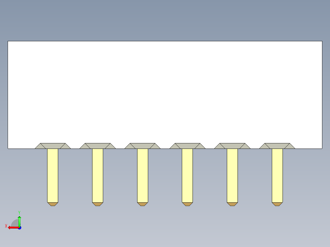 JST-B6B-EH-A后视图