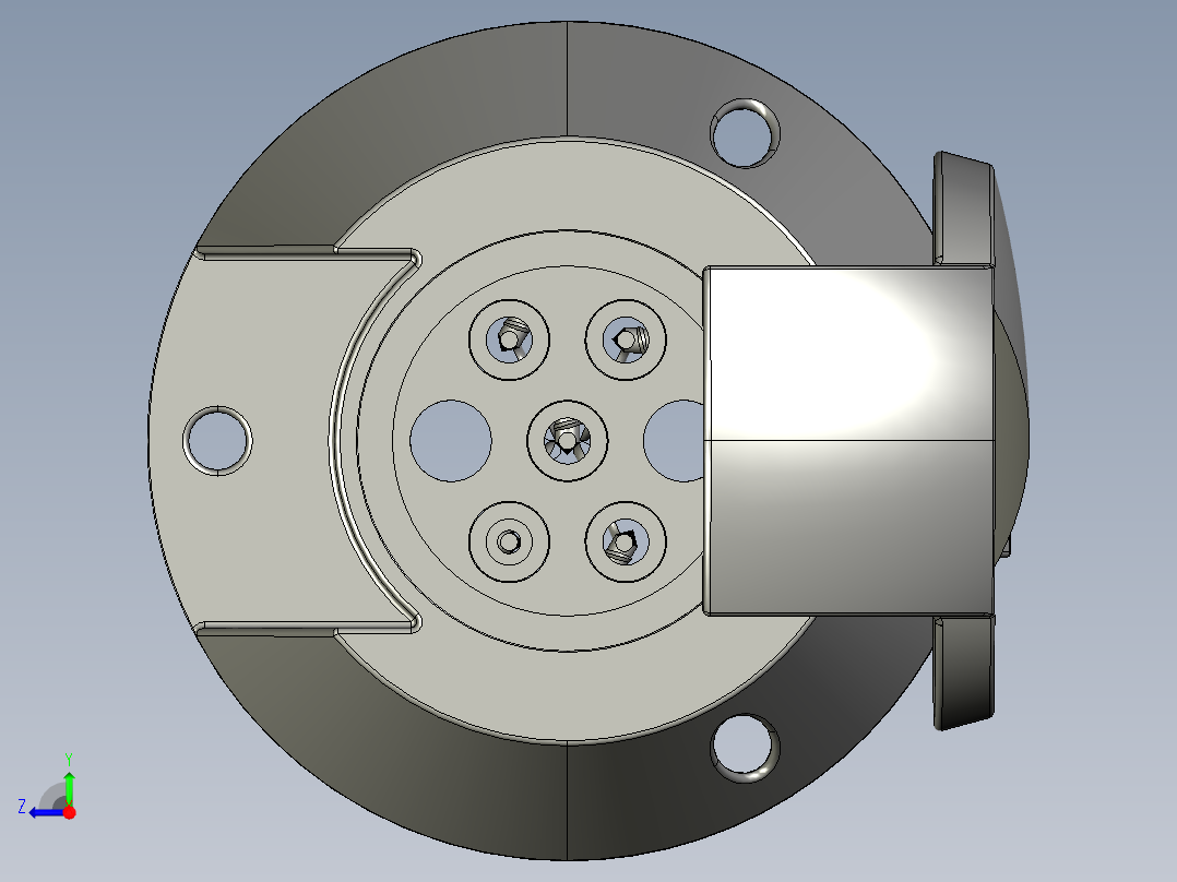 ADR 7引脚右视图