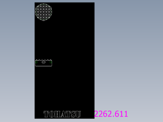 碳化鎢入子2262-2D多系列多零件图纸模型