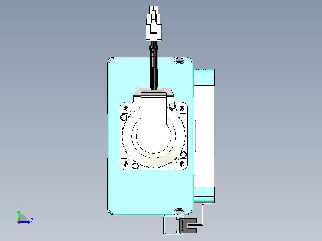 威洛博VC丝杆传动-无尘环境VC14-Lxx-C-S1450-BC-ZP40-C3左视图