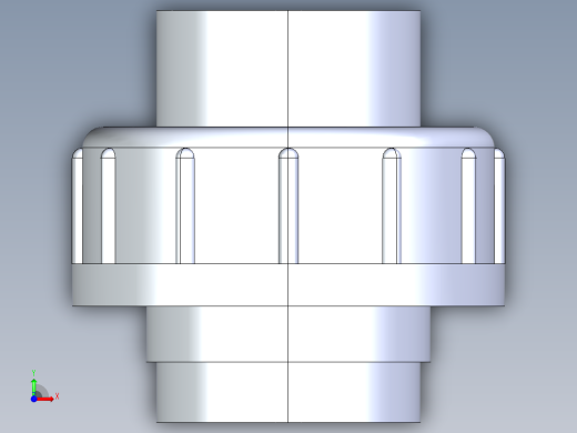 聚氯乙烯配件29-Sch80_Union T375_SxS_857-375-007_0.75in前视缩略图