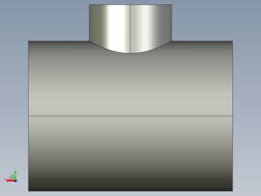 船舶管路系统SeaCor_Molded_ReducingTee_SxSxS_37J101420_4.5in x 2in后视缩略图