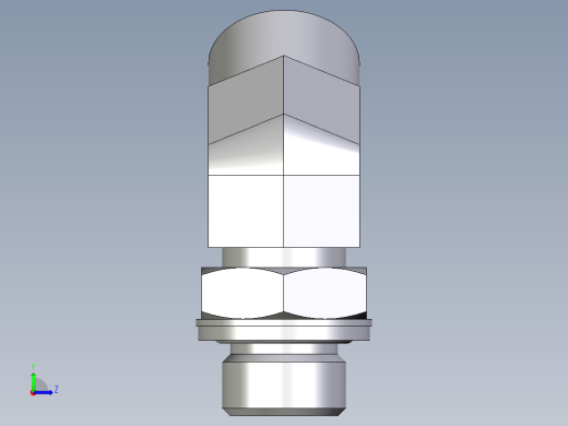卡套式工业通用硬管接头EO_Adjustable_locknut_45_deg_elbow_VEE15LMOMDCF左视缩略图