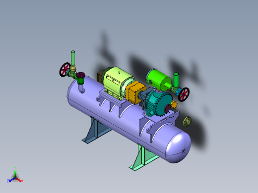 400HP车载无油干式螺杆空压机