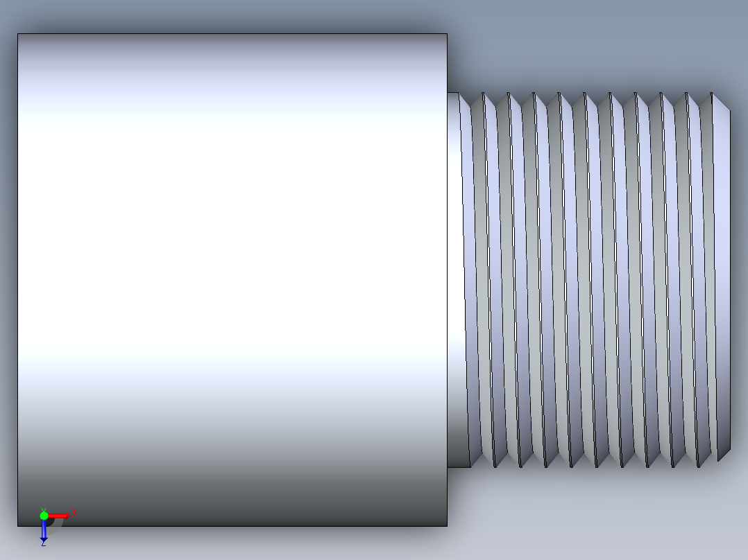 CPVC管件15-Sch80_MaleAdapter_SxMPT_9836-007 _0.75in俯视图