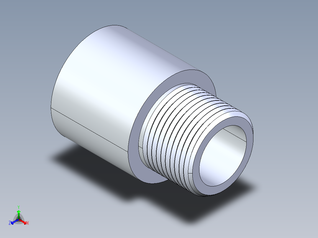 CPVC管件15-Sch80_MaleAdapter_SxMPT_9836-007 _0.75in正等轴测图