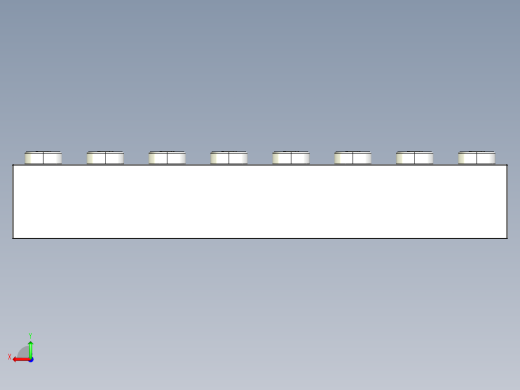 乐高套装 4421基本积木-300701 White Brick 2 x 8.STEP后视缩略图