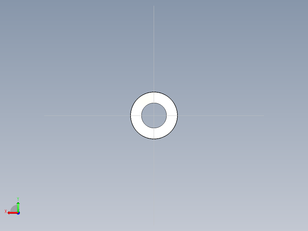 盤型彈簧DS(外徑06mm~100mm)多系列多零件图纸模型后视图