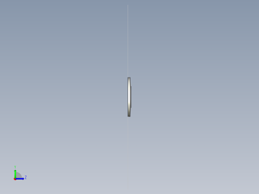 盤型彈簧DS(外徑06mm~100mm)多系列多零件图纸模型左视缩略图