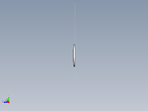 盤型彈簧DS(外徑06mm~100mm)多系列多零件图纸模型右视缩略图