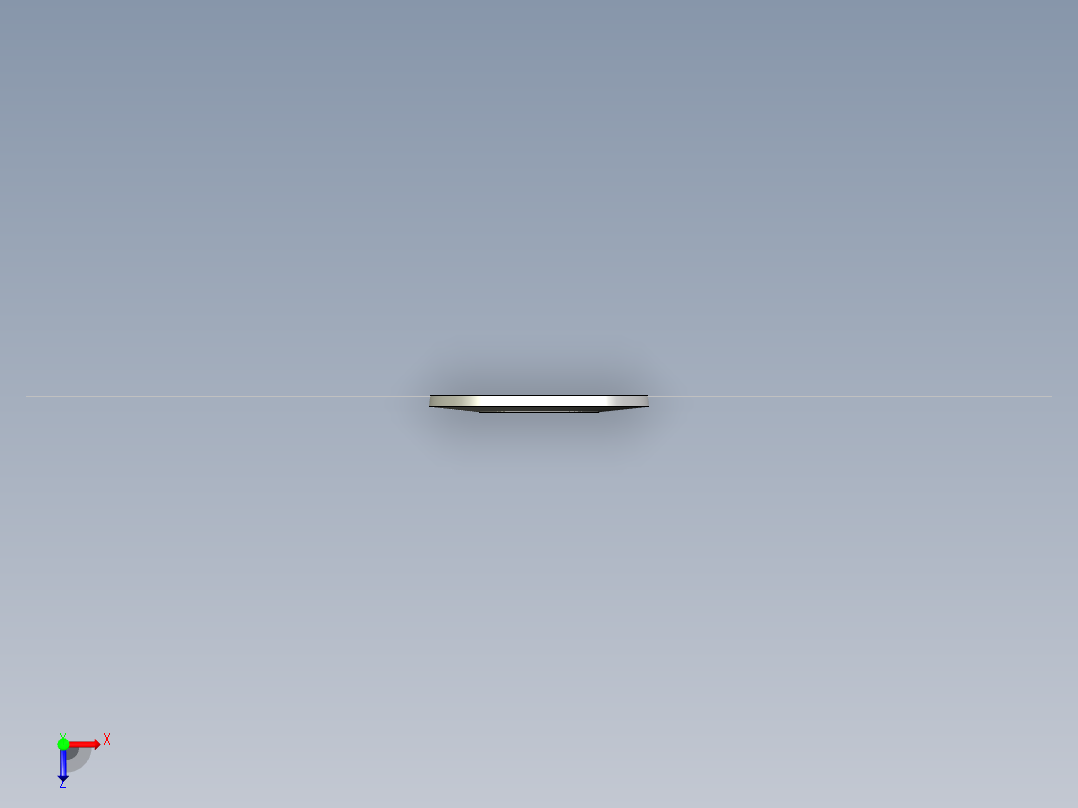 盤型彈簧DS(外徑06mm~100mm)多系列多零件图纸模型俯视图