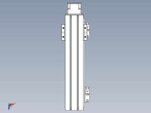 钢基模组-TPA-KNR-6005C-300A1-MP-H1S2俯视缩略图