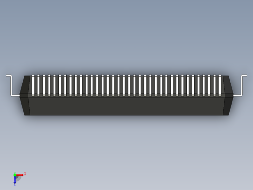 元器件3D封装QFP144_FPT-144P-M03163俯视缩略图