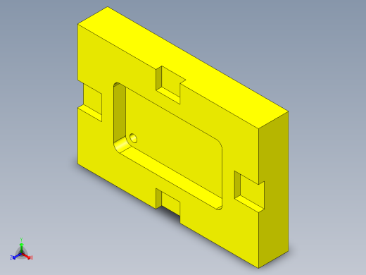 平面铣UG程序编程刀路-正等轴测缩略图