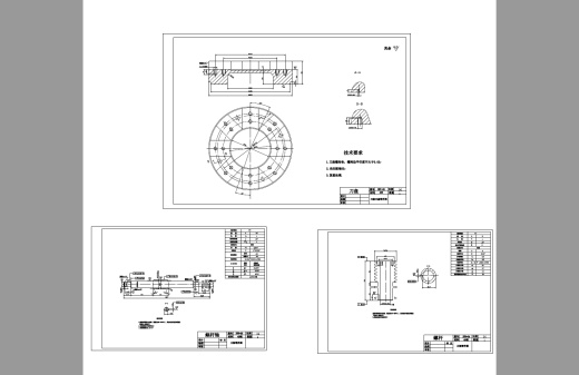D0706-8刀自动刀架系统设计（八工位卧式电动控制刀架设计）+CAD+说明书缩略图