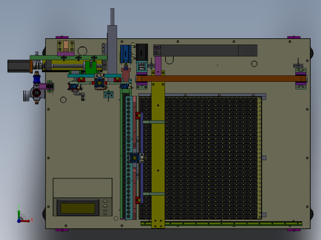 自动喷印设备sw20可编辑前视图