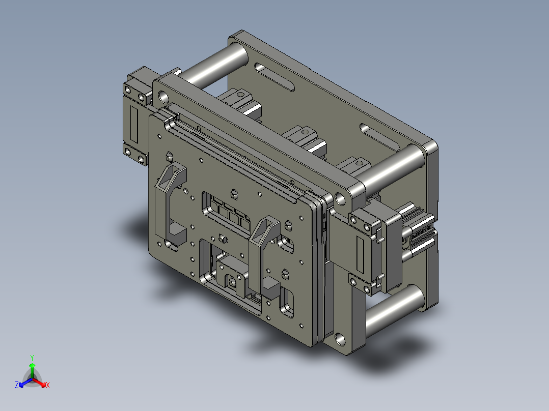笔记本外壳铣外围TP铣外围工装治具模型