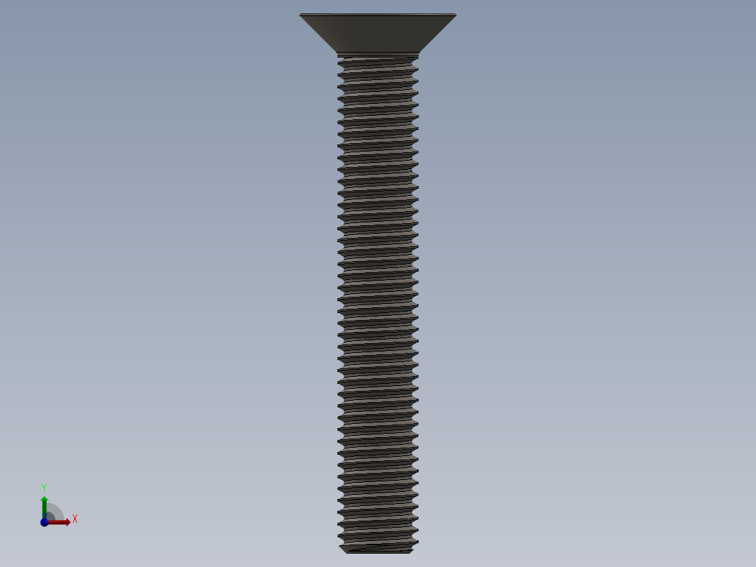 Screw_ISO_10642_M12x80_A2.SLDPRT前视图