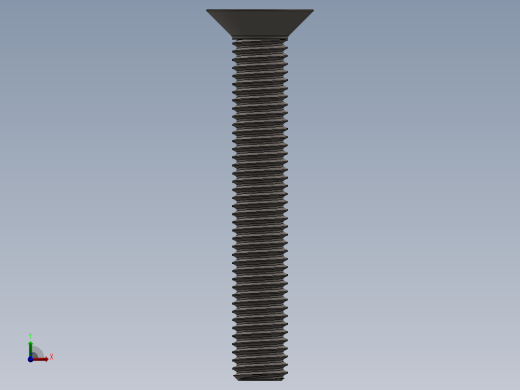 Screw_ISO_10642_M12x80_A2.SLDPRT前视缩略图