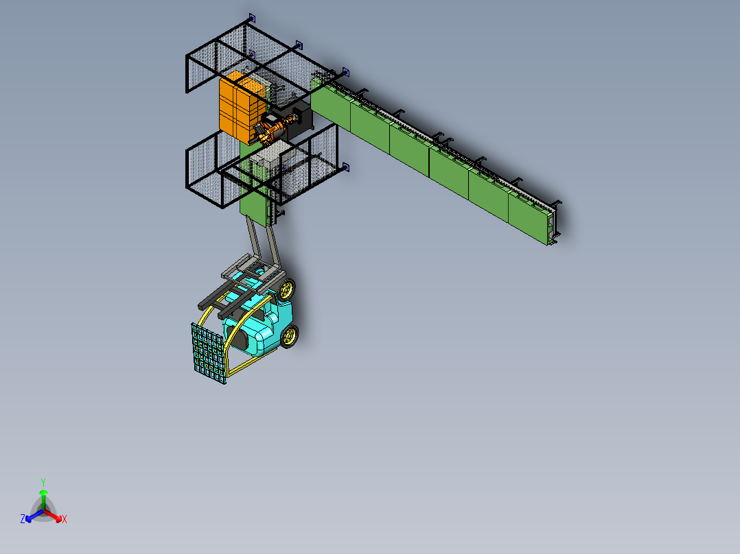 机器人码垛线设计