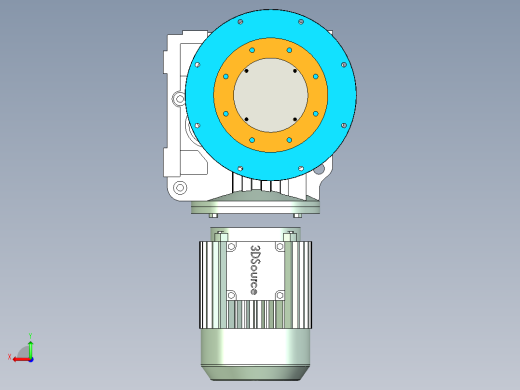 双向螺旋结构三维设计后视缩略图