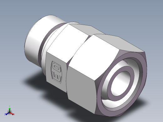 直通管螺纹组合接头、2DC-12-30WD