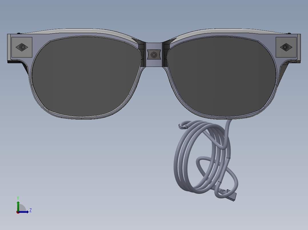 眼镜、墨镜(57)左视图