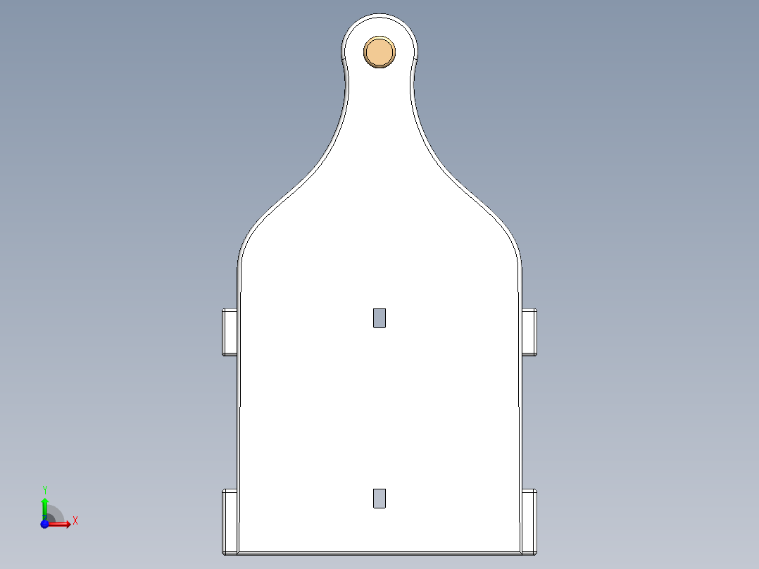 啤酒瓶、瓶子前视图