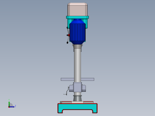 数控机床、3754-钻孔机床SW2016左视缩略图