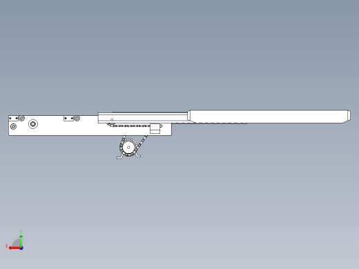 伸缩式货叉后视缩略图