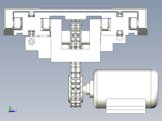伸缩式货叉左视缩略图