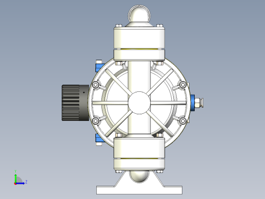 隔膜泵 空气隔膜泵左视缩略图