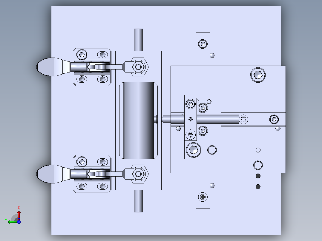 003-轴跳动检测俯视图