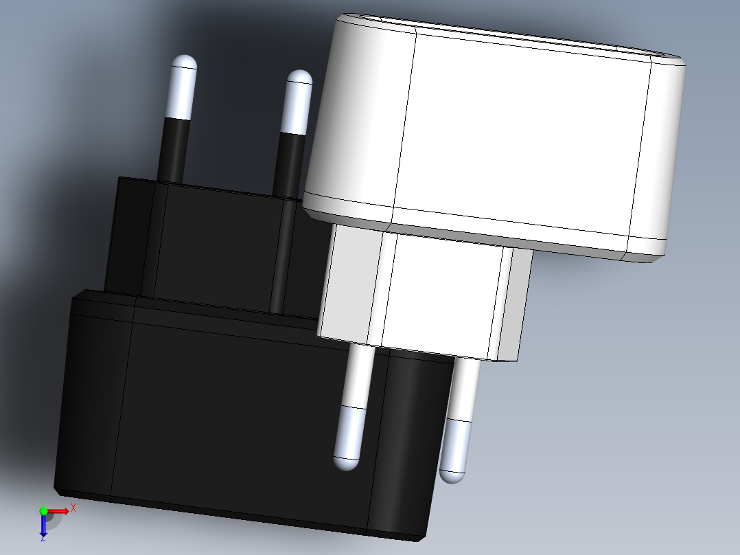充电器473俯视图