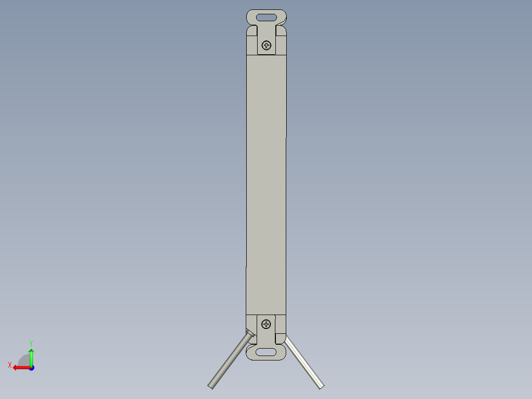 15t散热胶TRAY输送轨道装配后视图