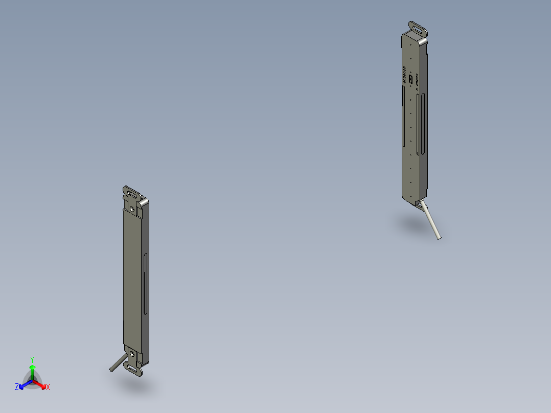 15t散热胶TRAY输送轨道装配正等轴测图