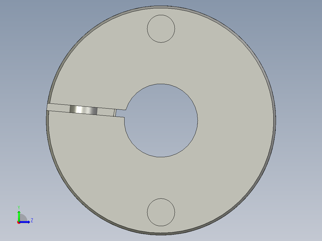 23LM001標準件-聯軸器-MCSLC25-8-10左视图
