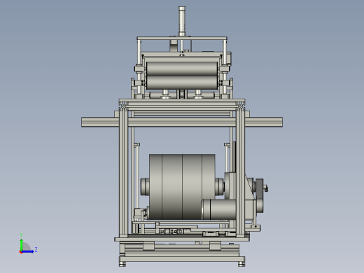 0上料机构--------------总装左视缩略图
