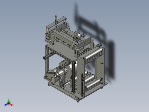 0上料机构--------------总装正等轴测缩略图